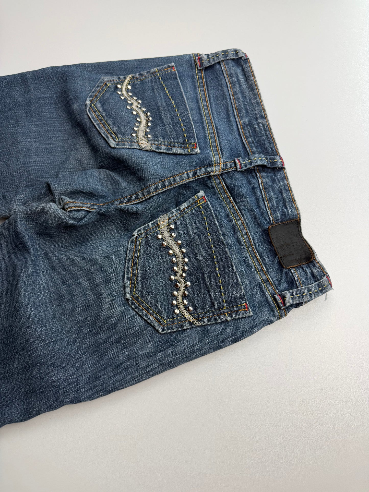 2000sFlared/Bootcut Y2k Jeans(Xxs)