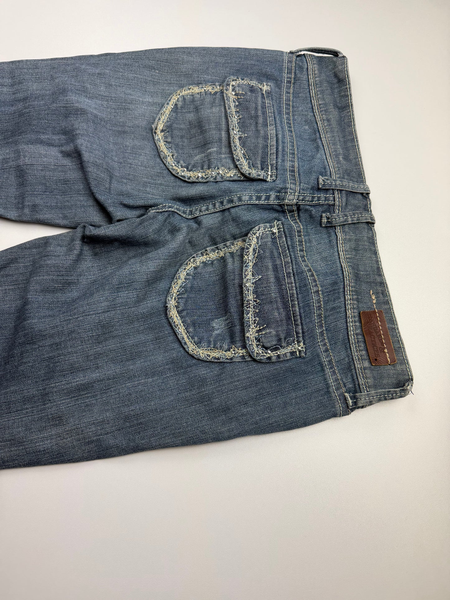 2000sFlared/Bootcut Y2k Jeans(S)