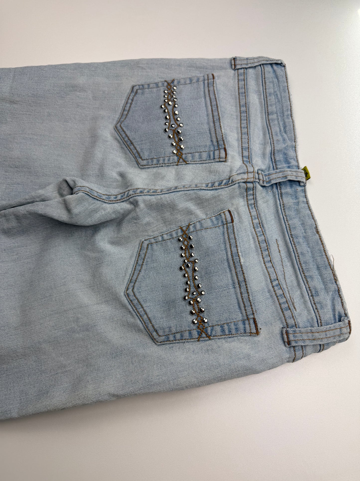 2000s Flared/Bootcut Y2k Jeans (Xs)
