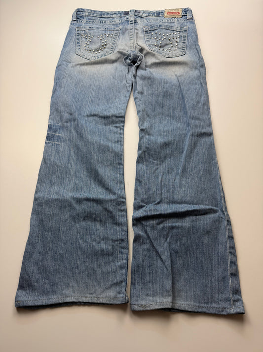 2000s Flared/Bootcut Y2k Jeans(M)