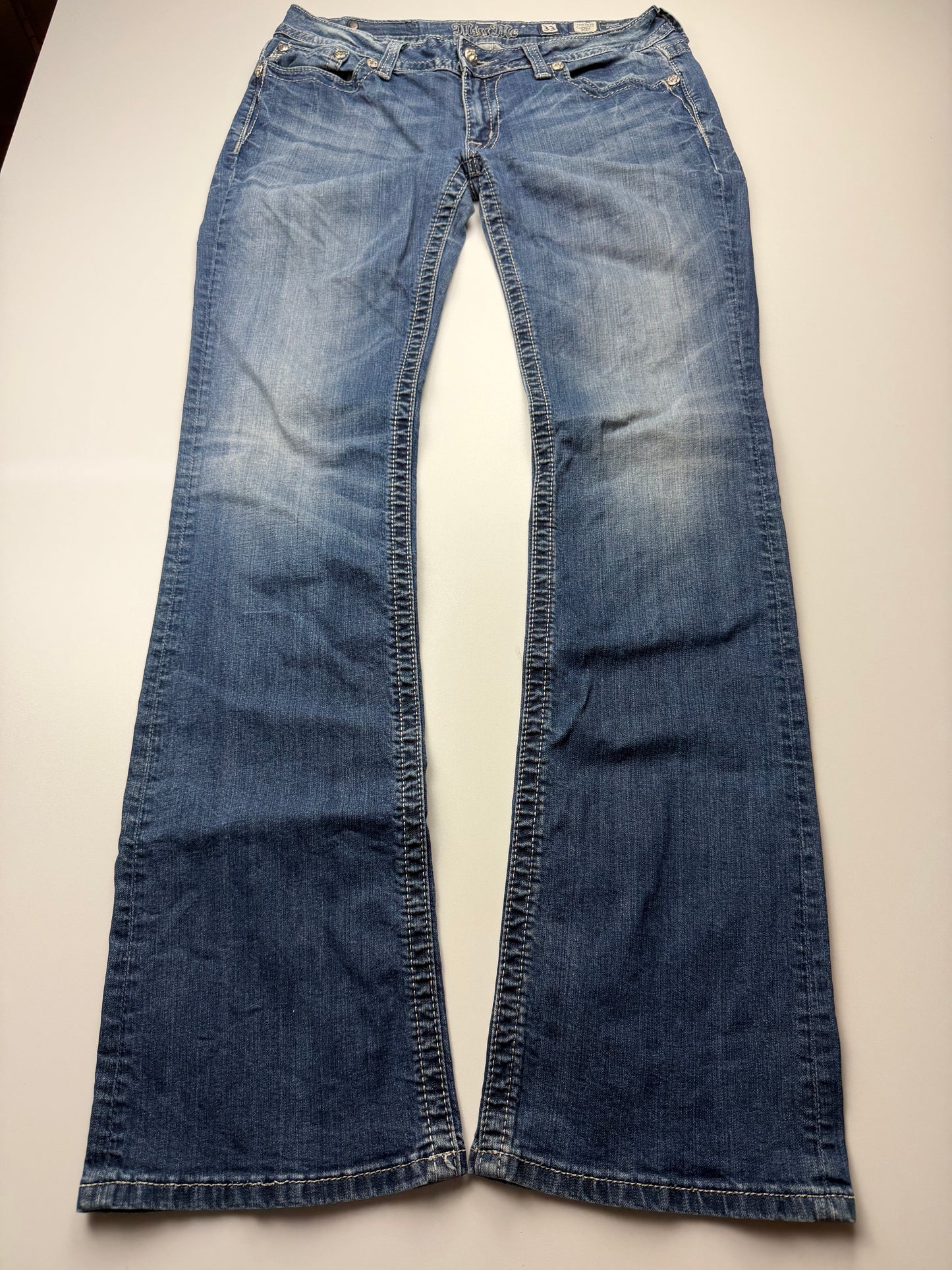 Miss me2000s Flared/Bootcut Low Rise Jeans(M)