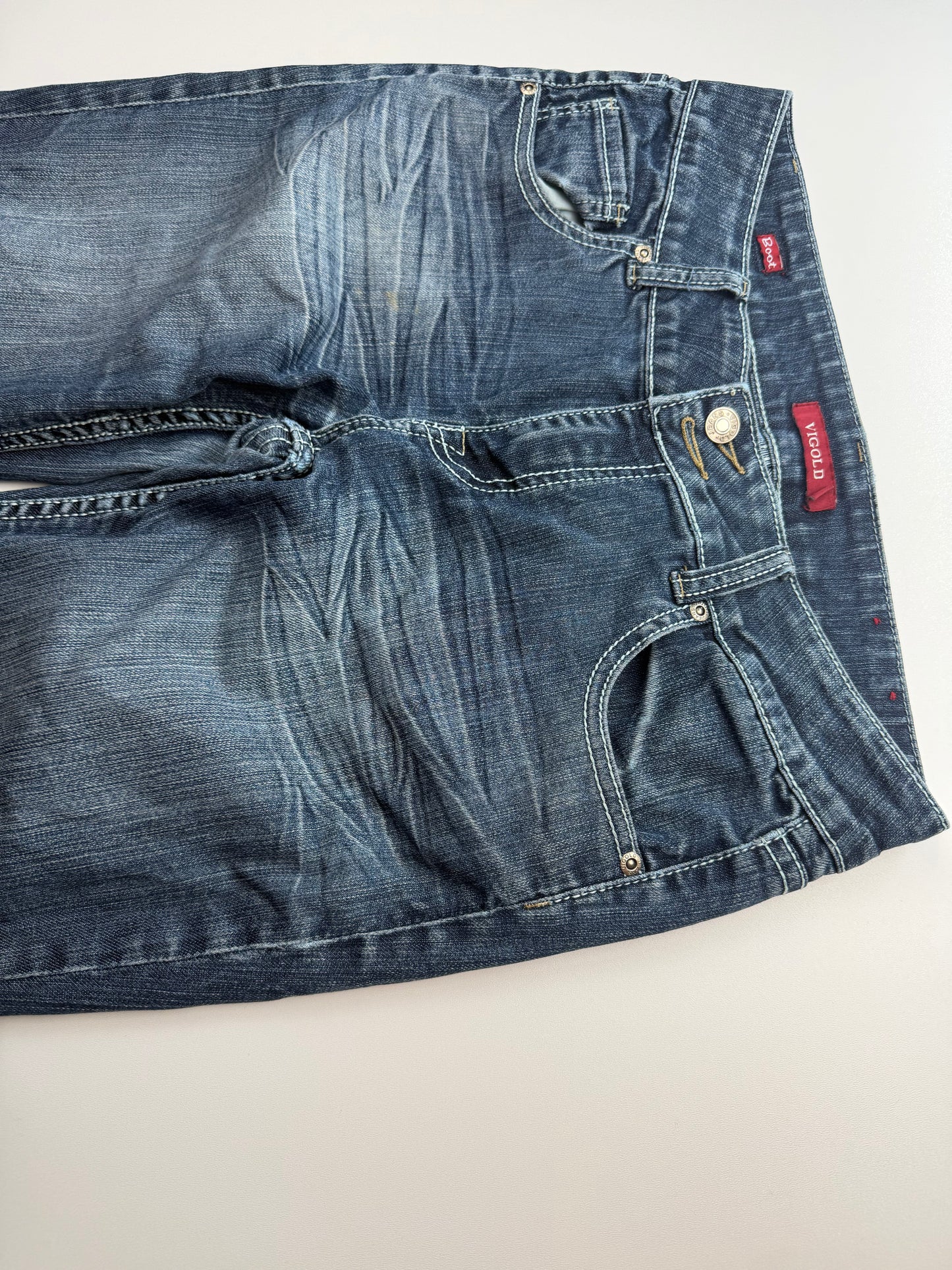 2000s Flared Bootcut Y2k Jeans (S)