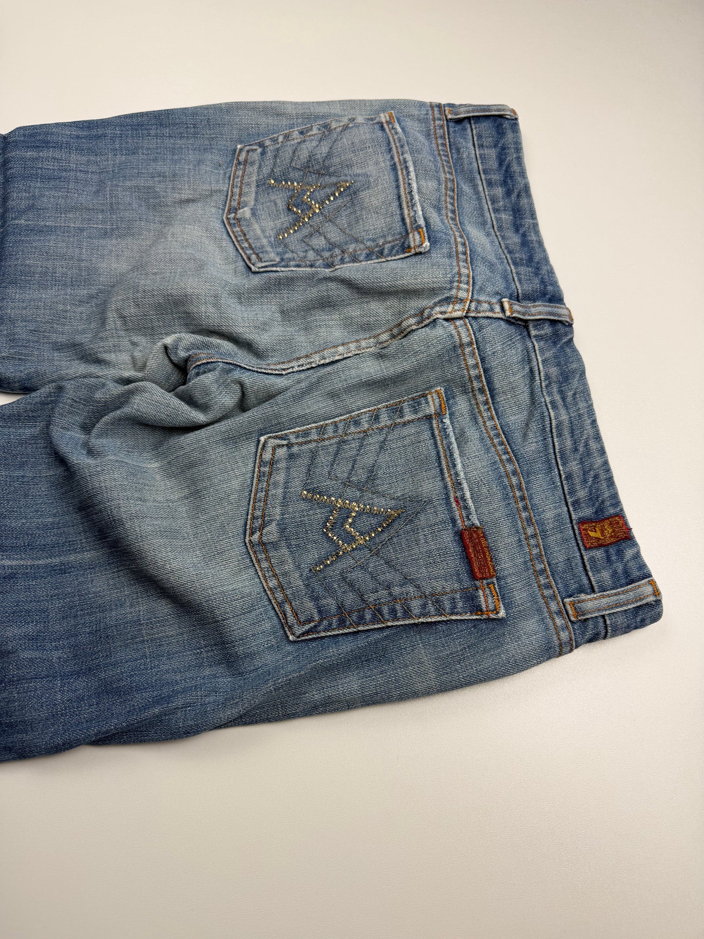 2000sFlared/Bootcut Y2k Jeans(S)
