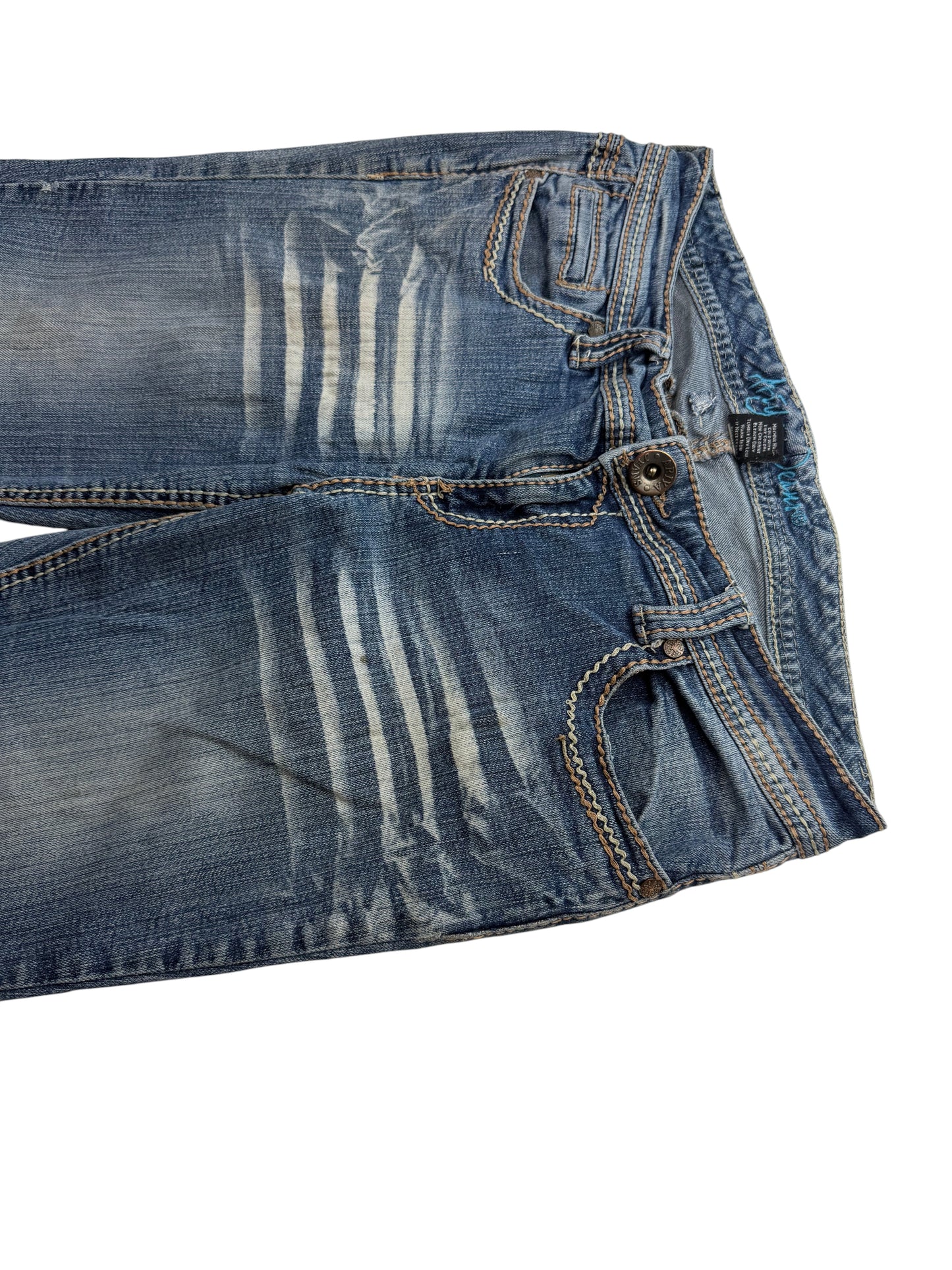 2000s Flared/Bootcut Y2k Jeans (S)