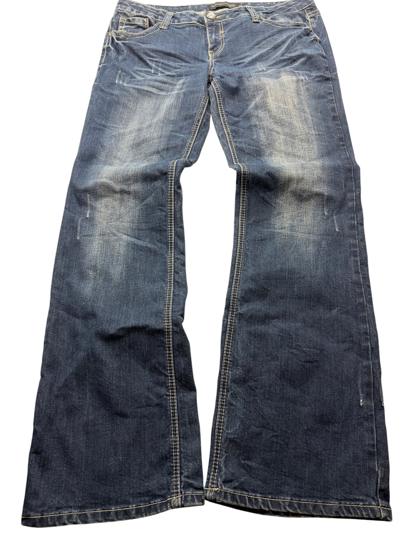 2000s Flared/Bootcut Y2K Jeans (L)