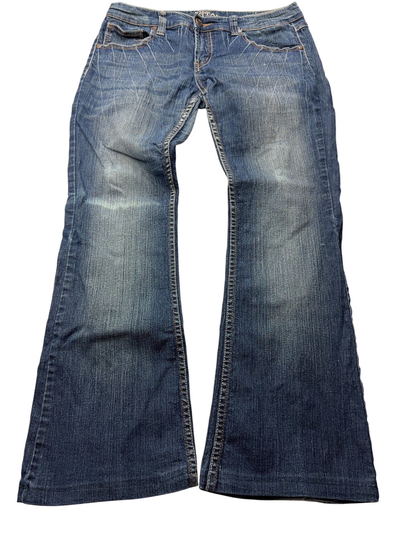 2000s Flared/Bootcut Y2K Jeans (S)