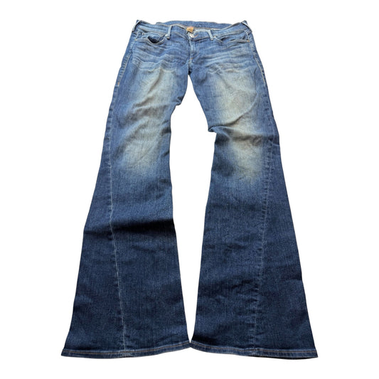 True Religion Flared/Bootcut Low Rise Jeans (M)