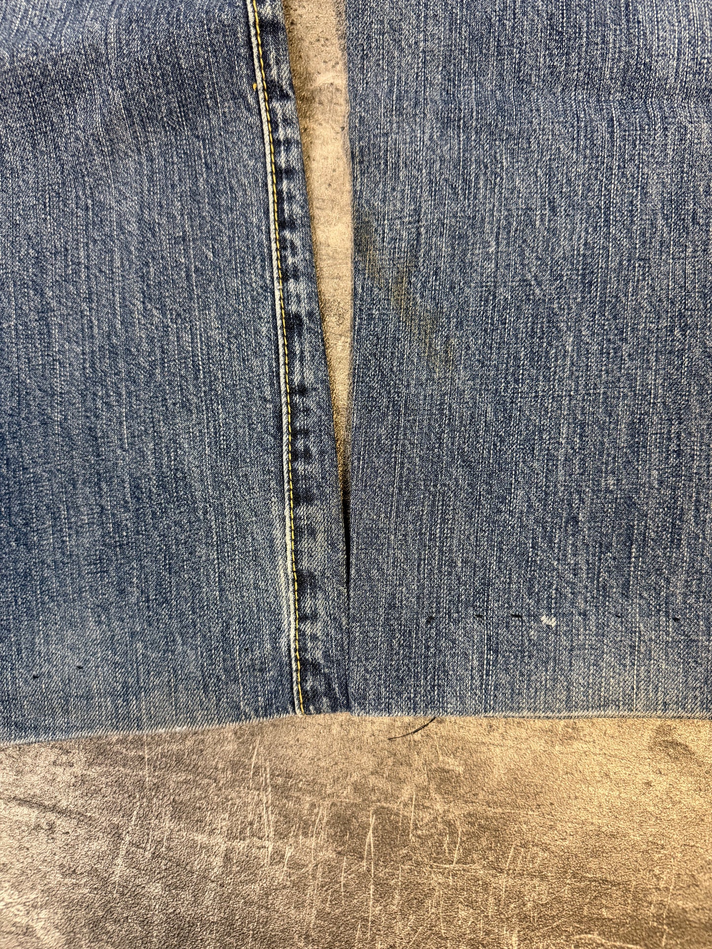 CRAZY WASHED PRINTED JAPANESE DENIM(M)