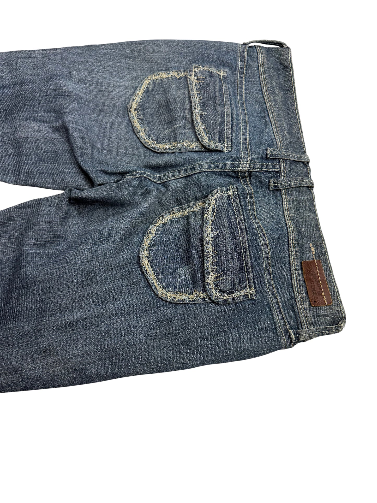 2000sFlared/Bootcut Y2k Jeans(S)