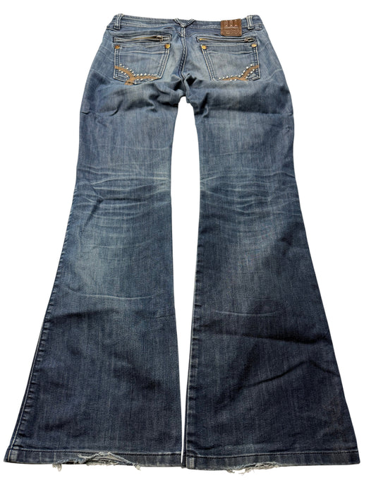 2000s Flared/Bootcut Y2K Jeans (S)