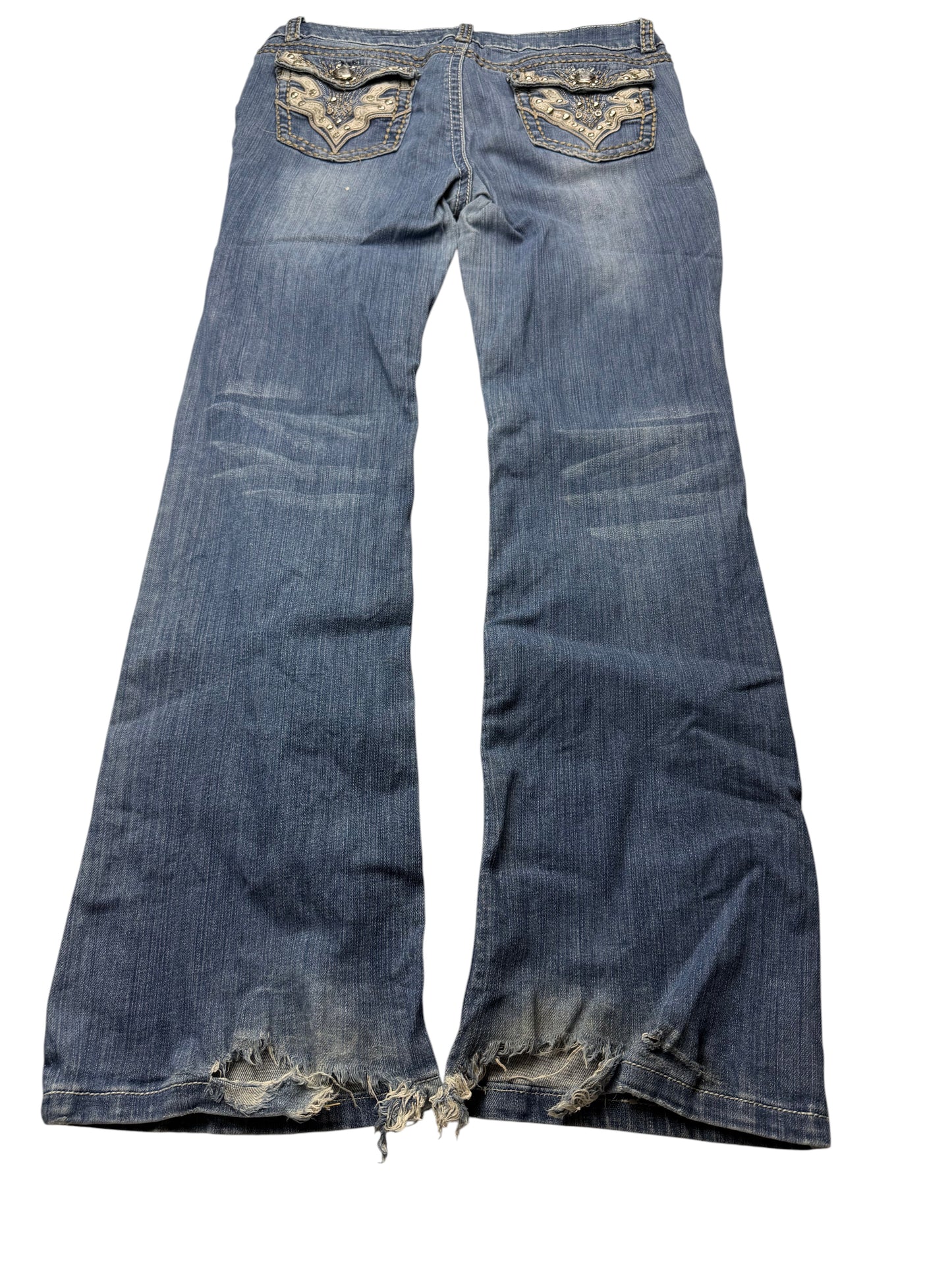 2000s Flared/Bootcut Y2K Jeans (M)
