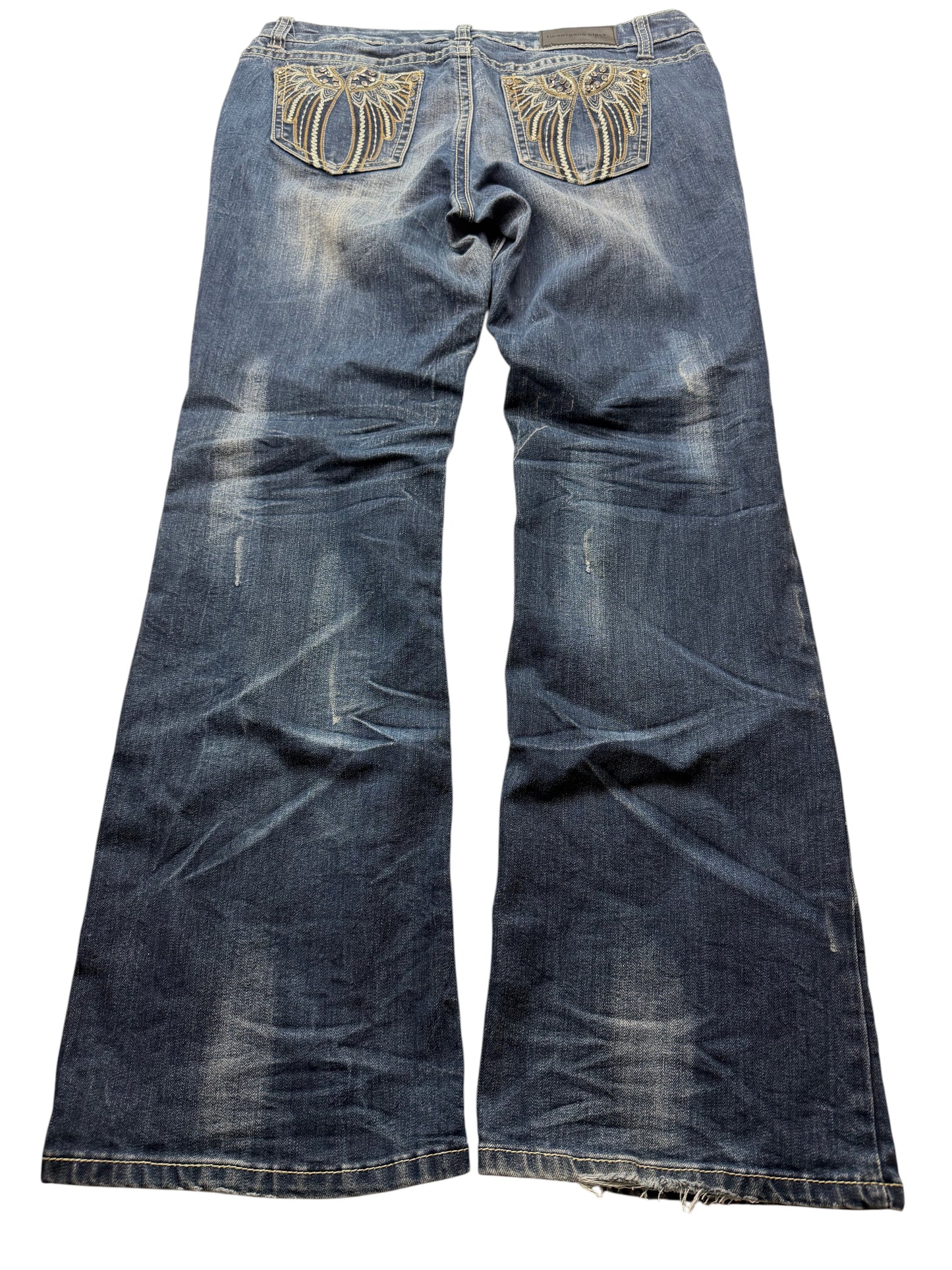 2000s Flared/Bootcut Y2K Jeans (L)