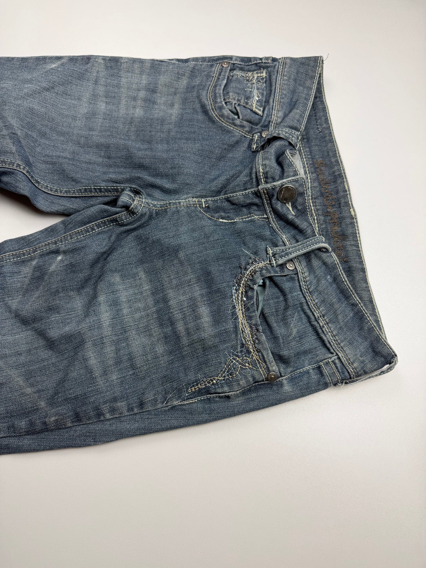 2000sFlared/Bootcut Y2k Jeans(S)