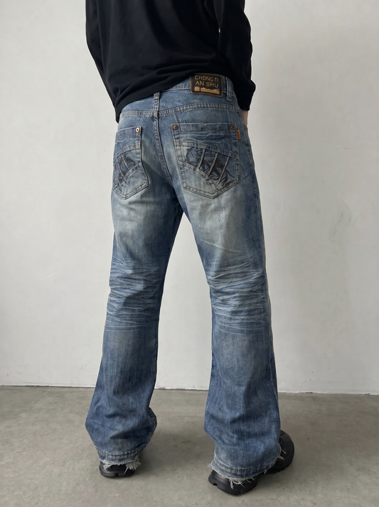 Japan Style Jeans Straight Fit(S)
