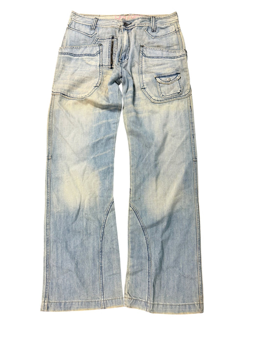 CLEAN WASHED JAPANESE DENIM(M)
