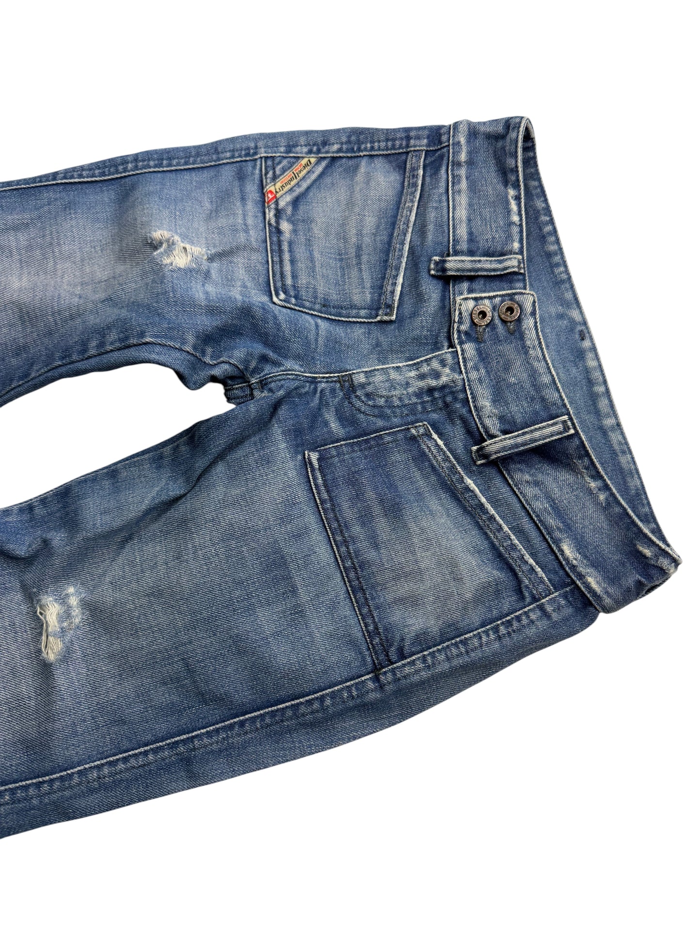 Jean évasé/bootcut Diesel des années 2000 (XXS)