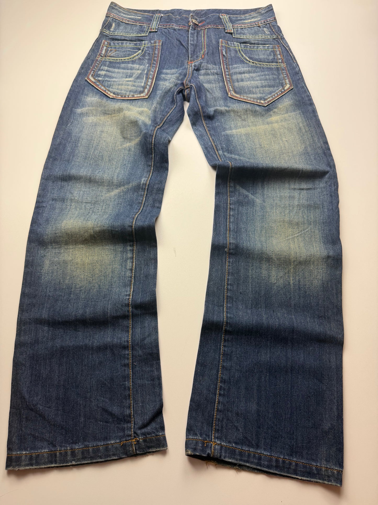 Japanese Style Straight Fit Jeans (M)