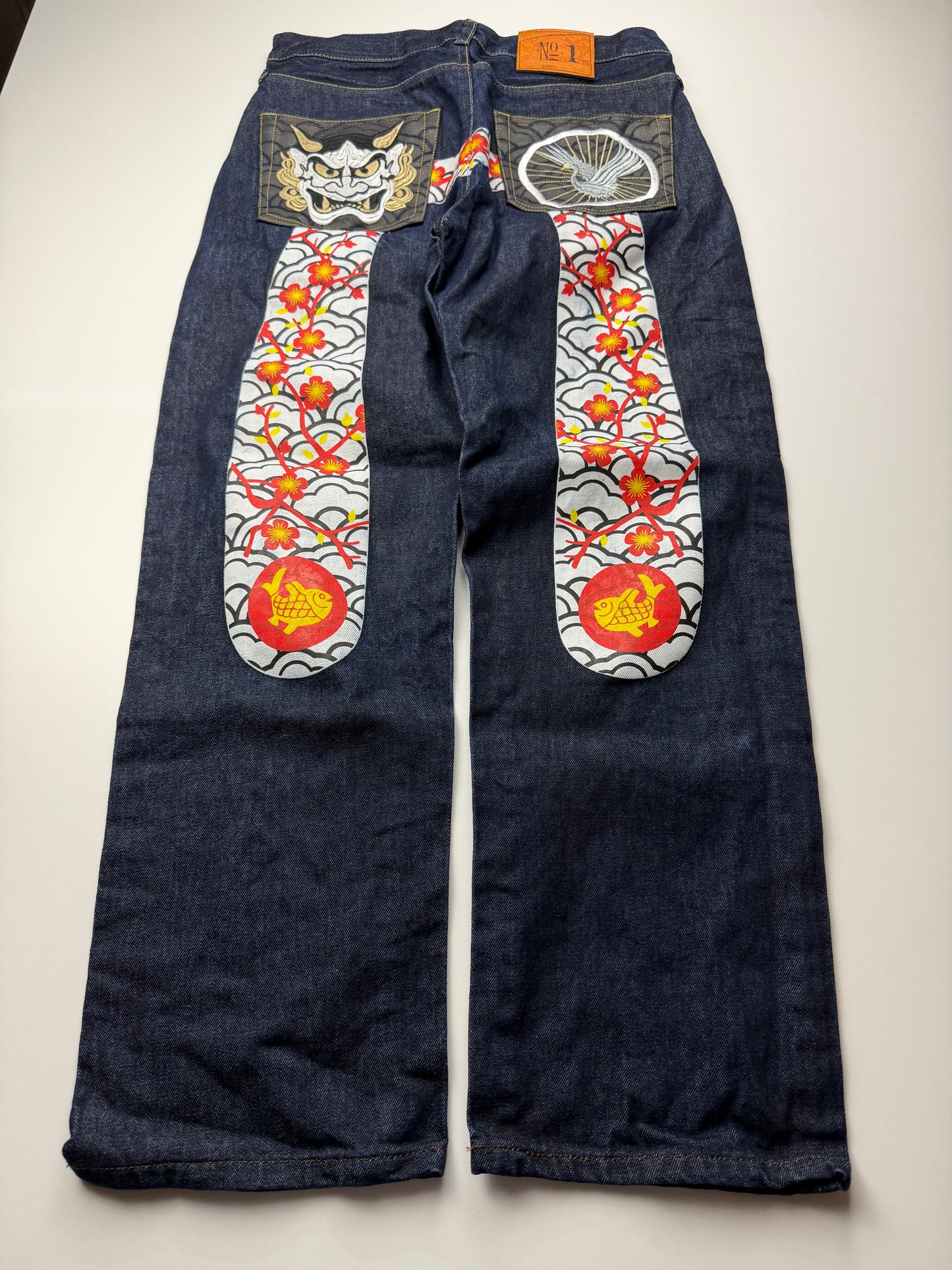 Evisu Straight Fit Jeans (M)