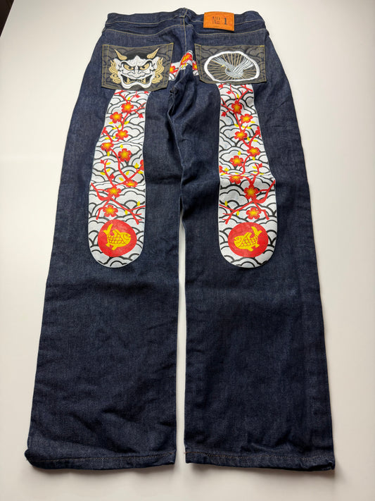 Evisu Straight Fit Jeans (M)