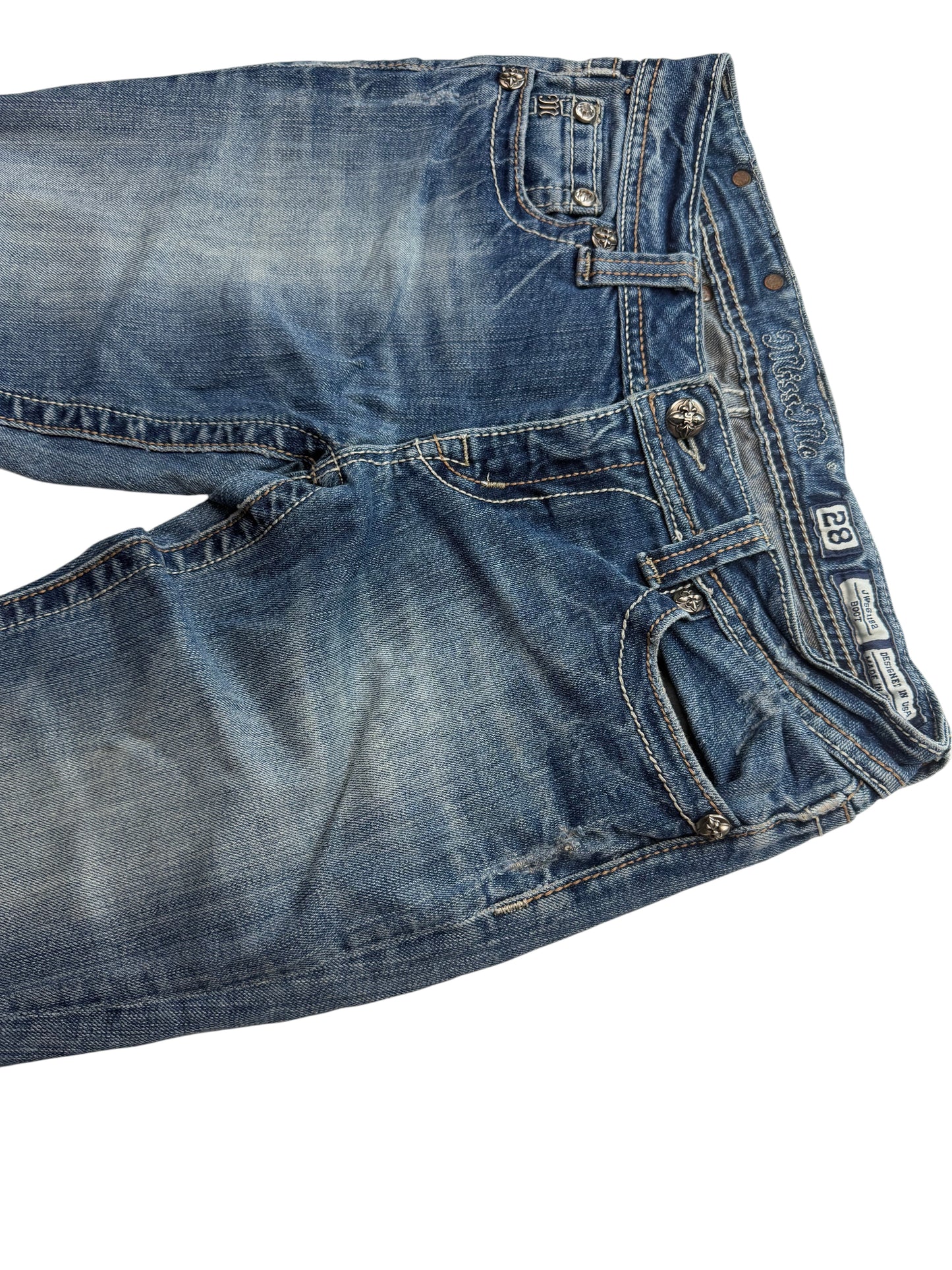 Miss me2000s Flared/Bootcut Low Rise Jeans(S)