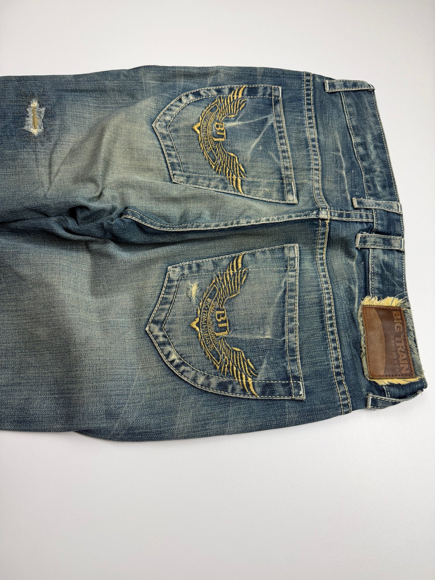 Japan Style Straight Fit Jeans(S)