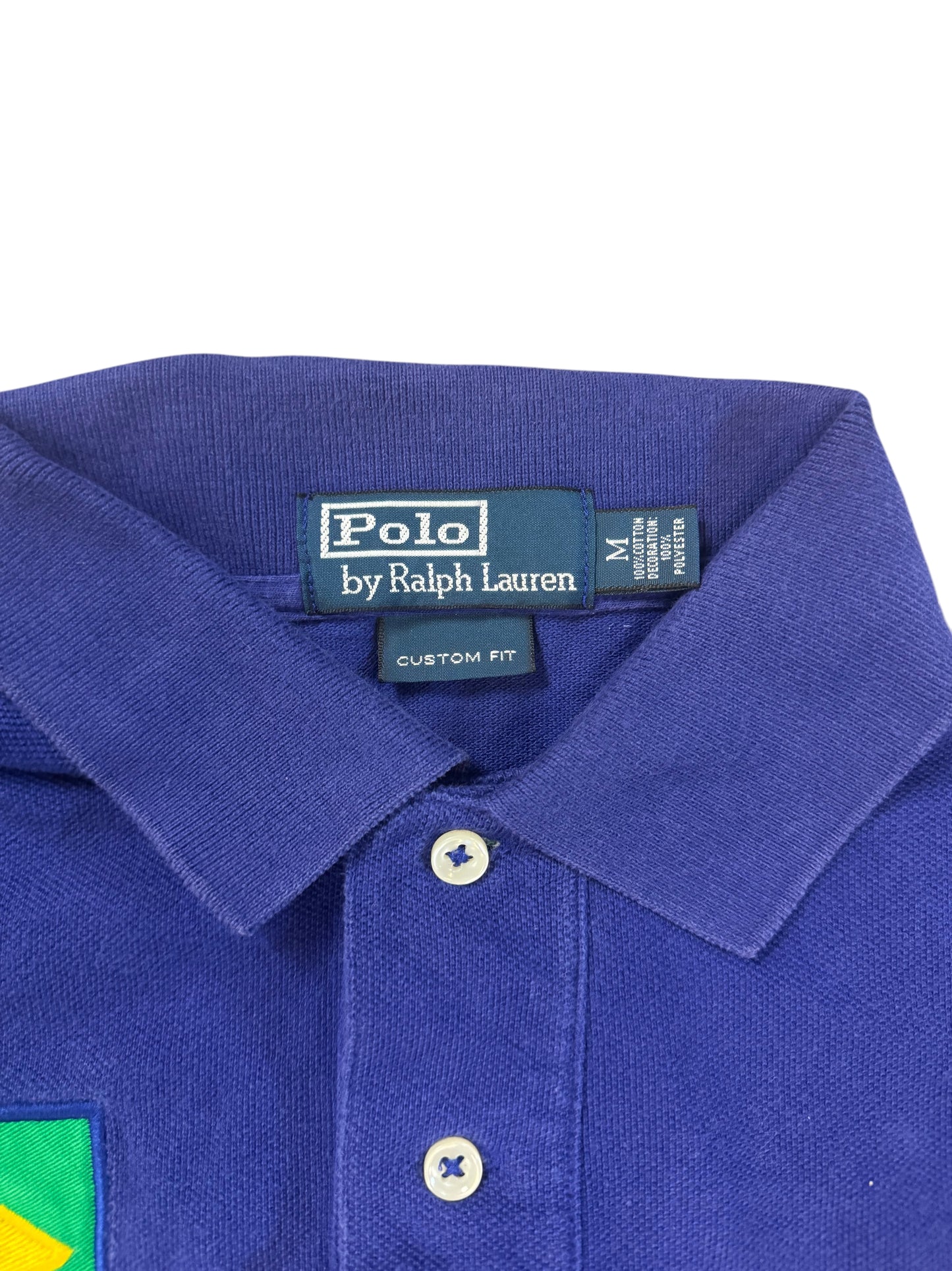 Vintage Big Pony Ralph Lauren Brazil Polo(M)