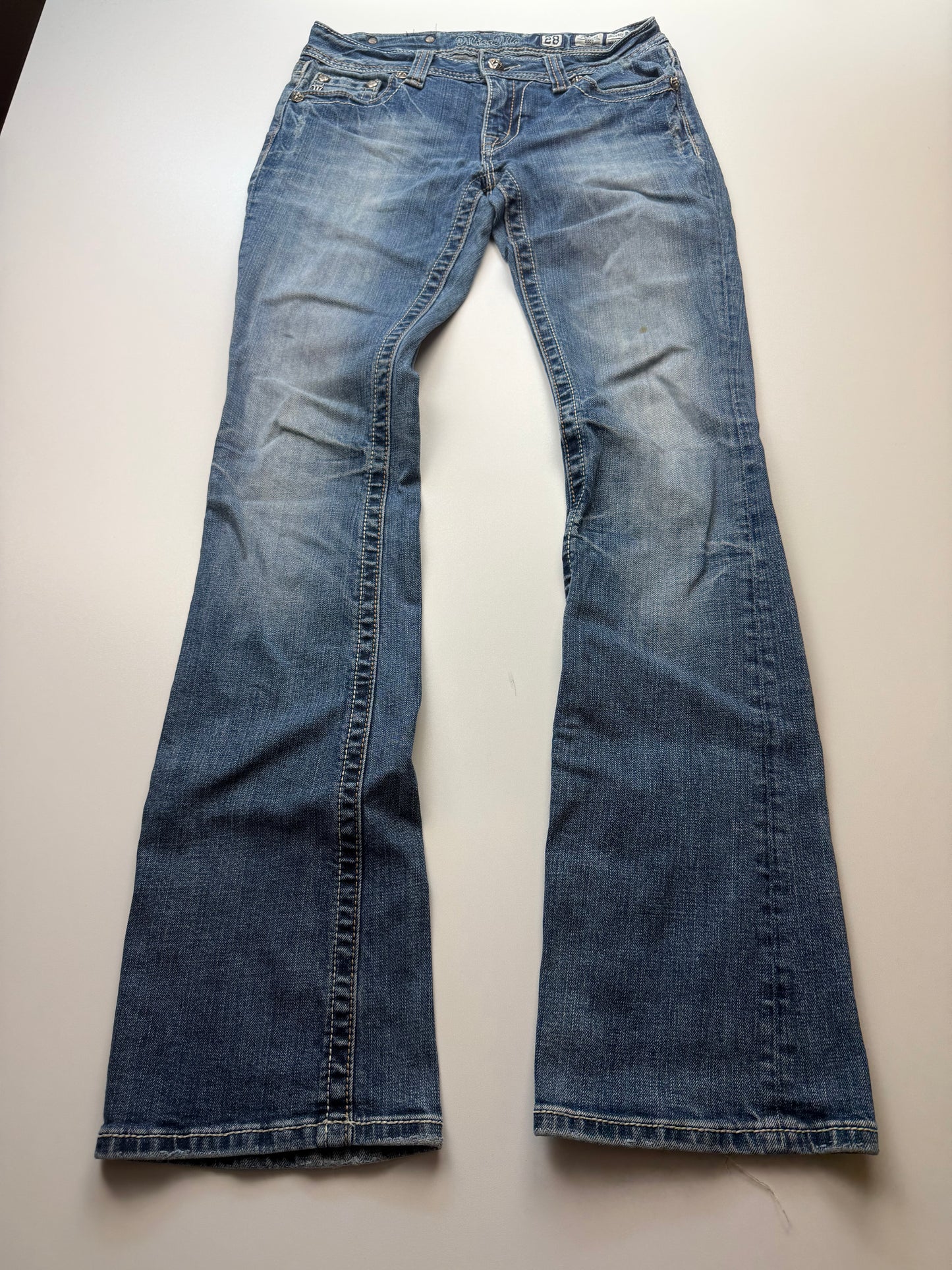 Miss me2000s Flared/Bootcut Low Rise Jeans(S)