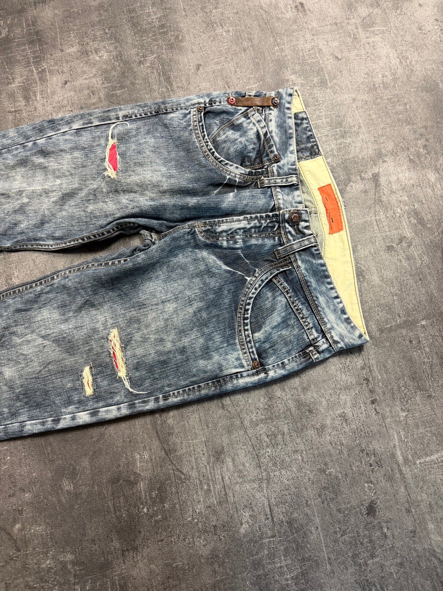 CRAZY WASHED JAPANESE DENIM(L)-(XL)