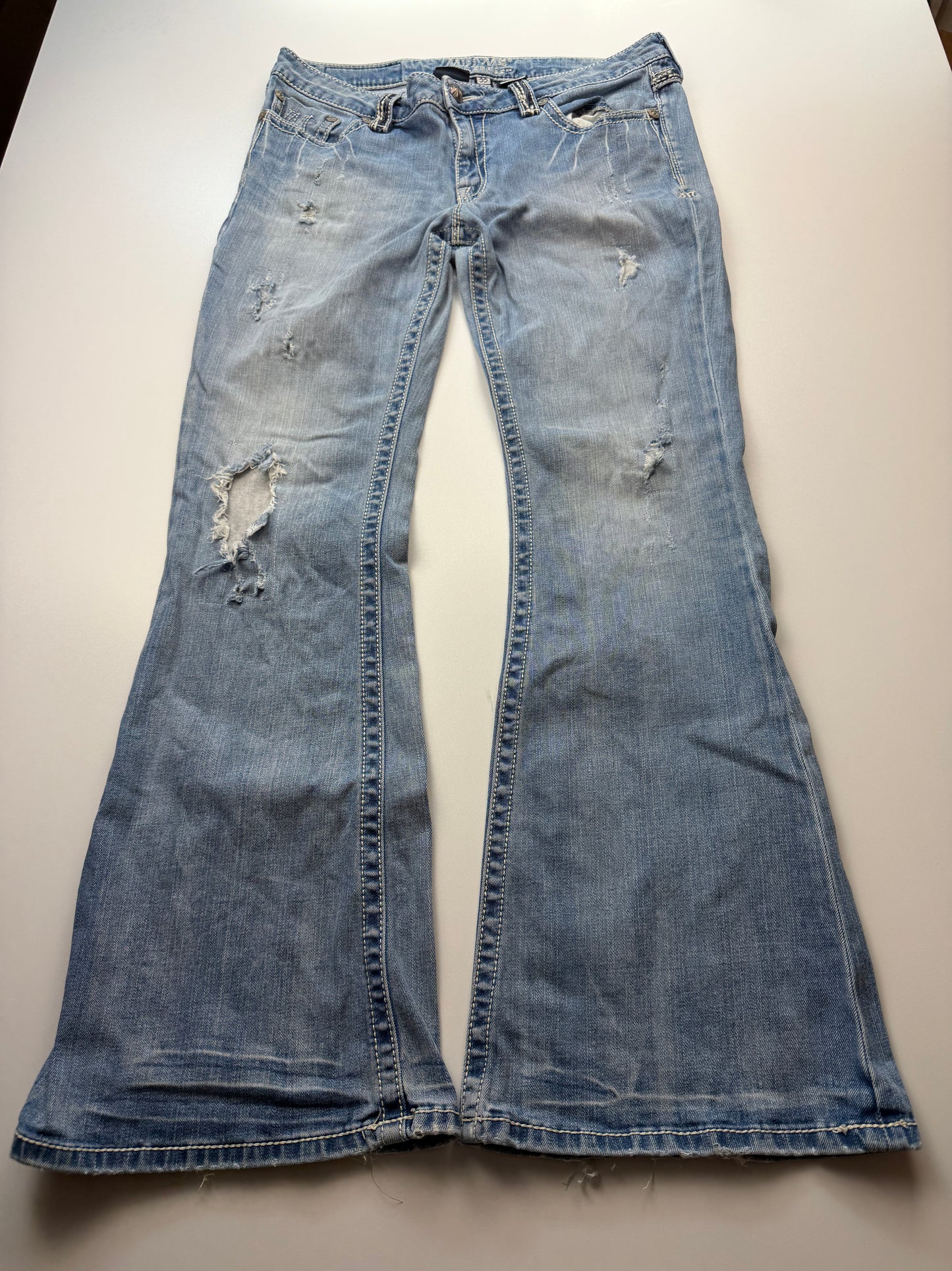 Miss me2000s Low Rise Flared/Bootcut Jeans(L)