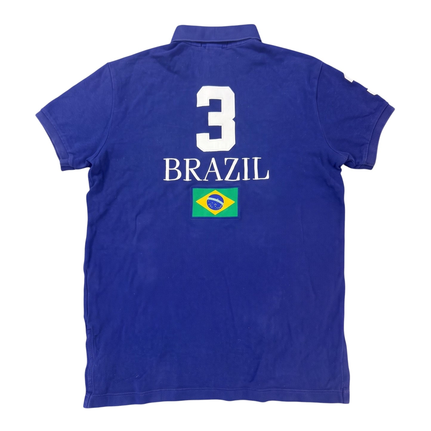 Vintage Big Pony Ralph Lauren Brazil Polo(M)
