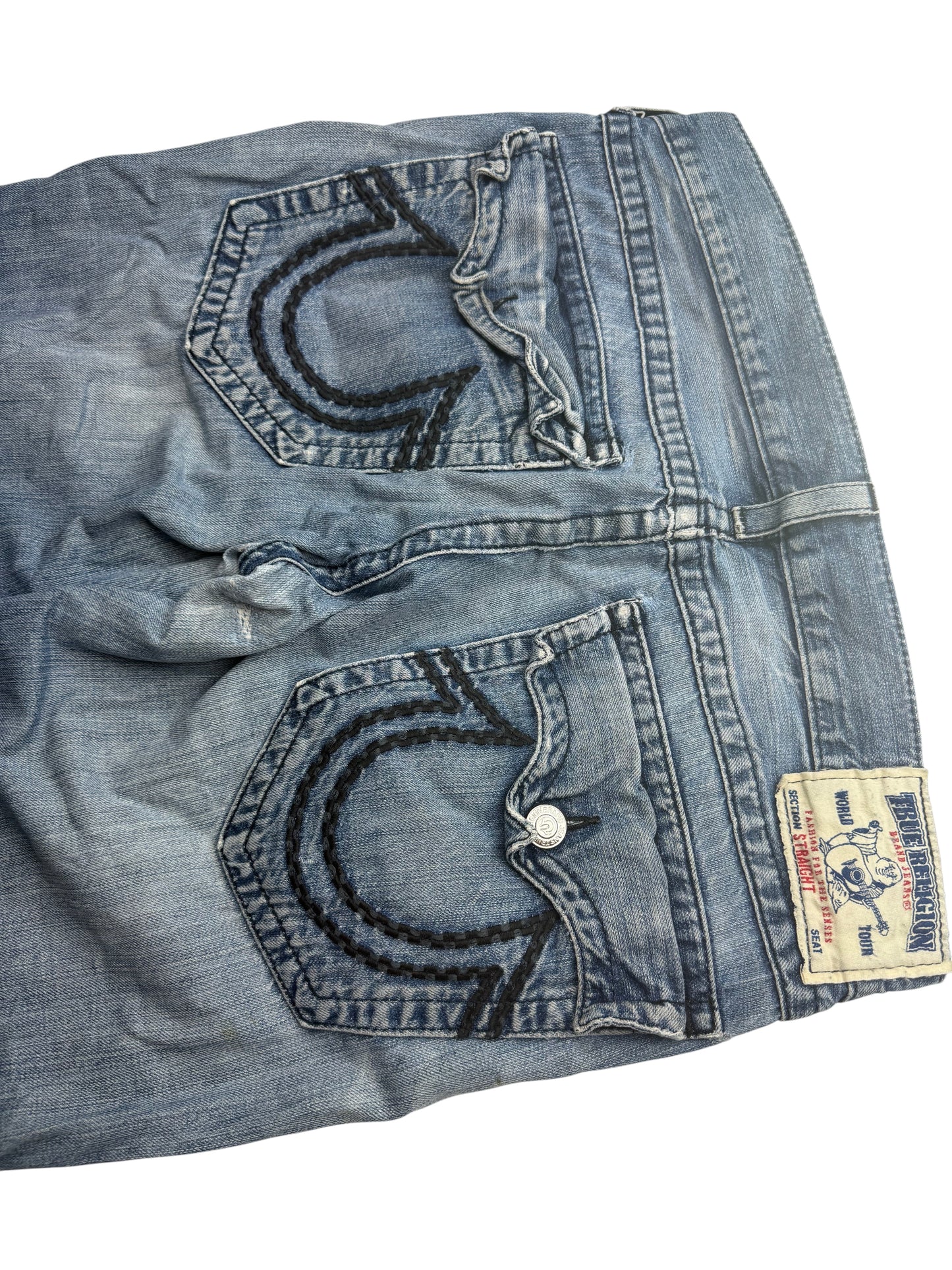 True Religion Straight Fit Jeans (L)