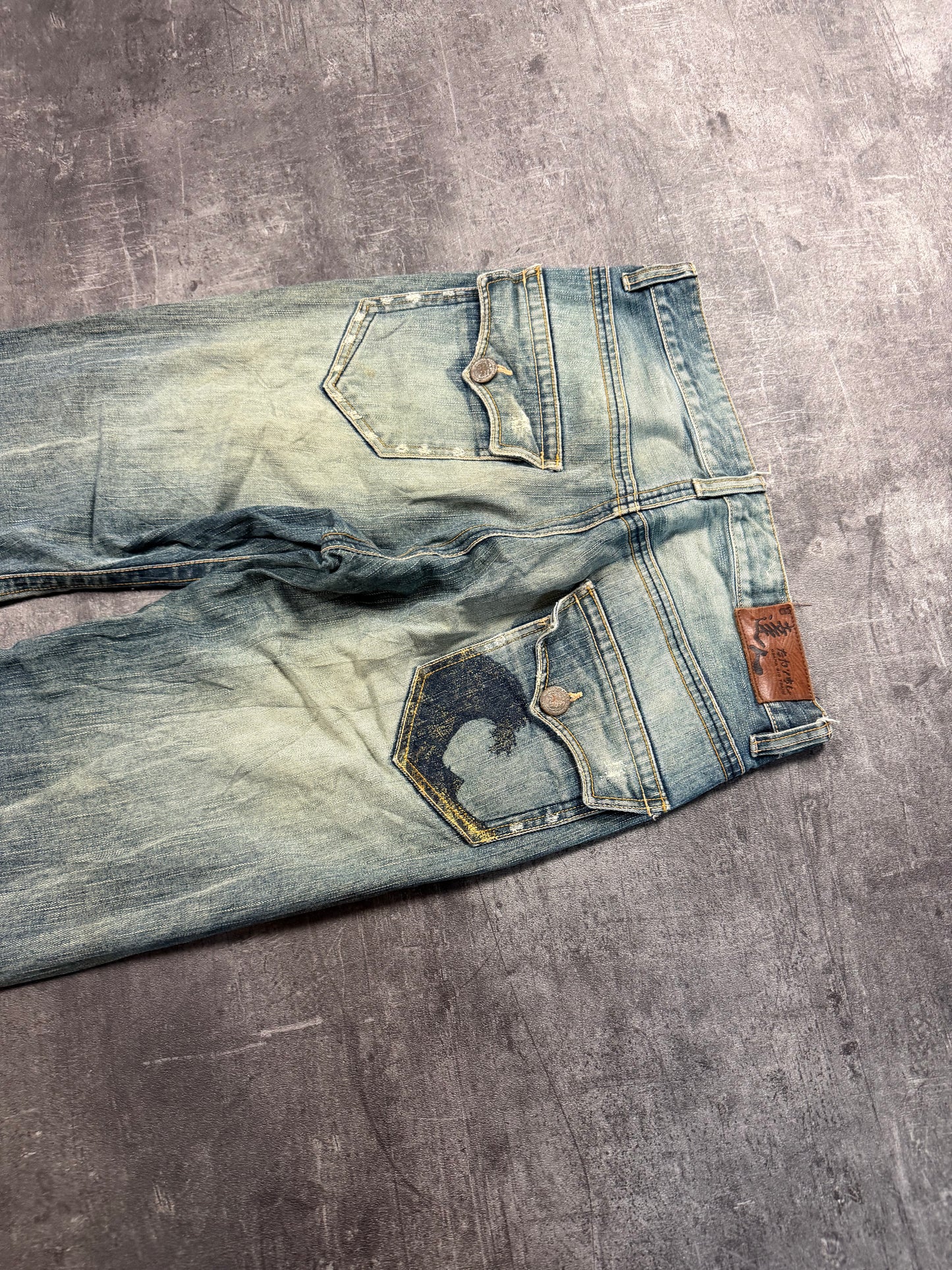 WASHED JAPANESE DENIM(M)