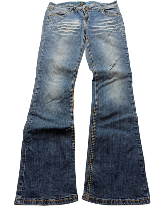 2000s Flared/Bootcut Y2k Jeans (S)