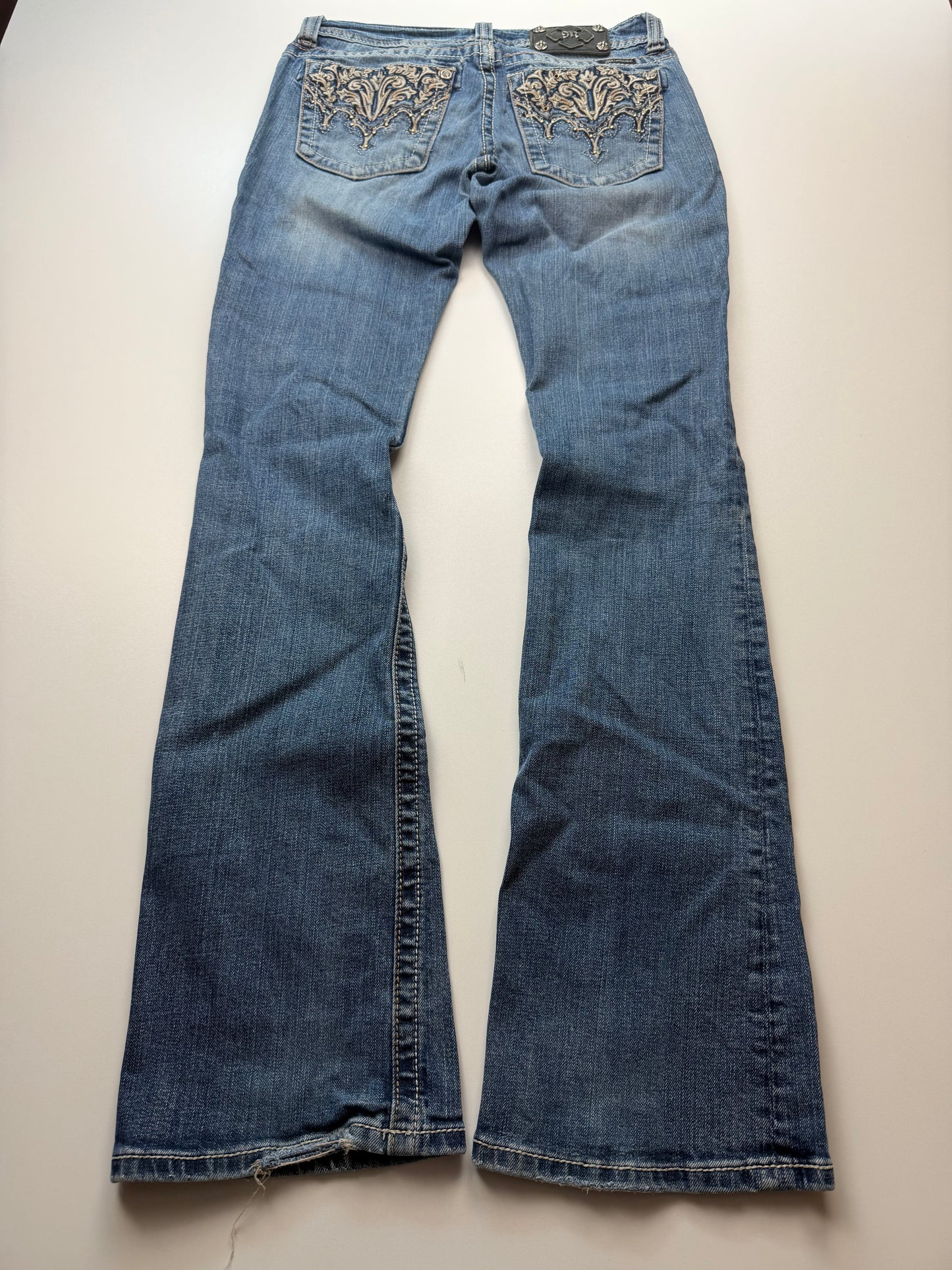 Miss me2000s Flared/Bootcut Low Rise Jeans(S)