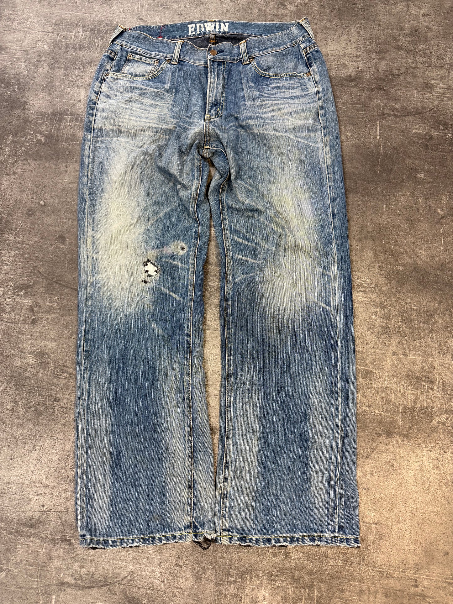 CRAZY WASHED JAPANESE DENIM(L)