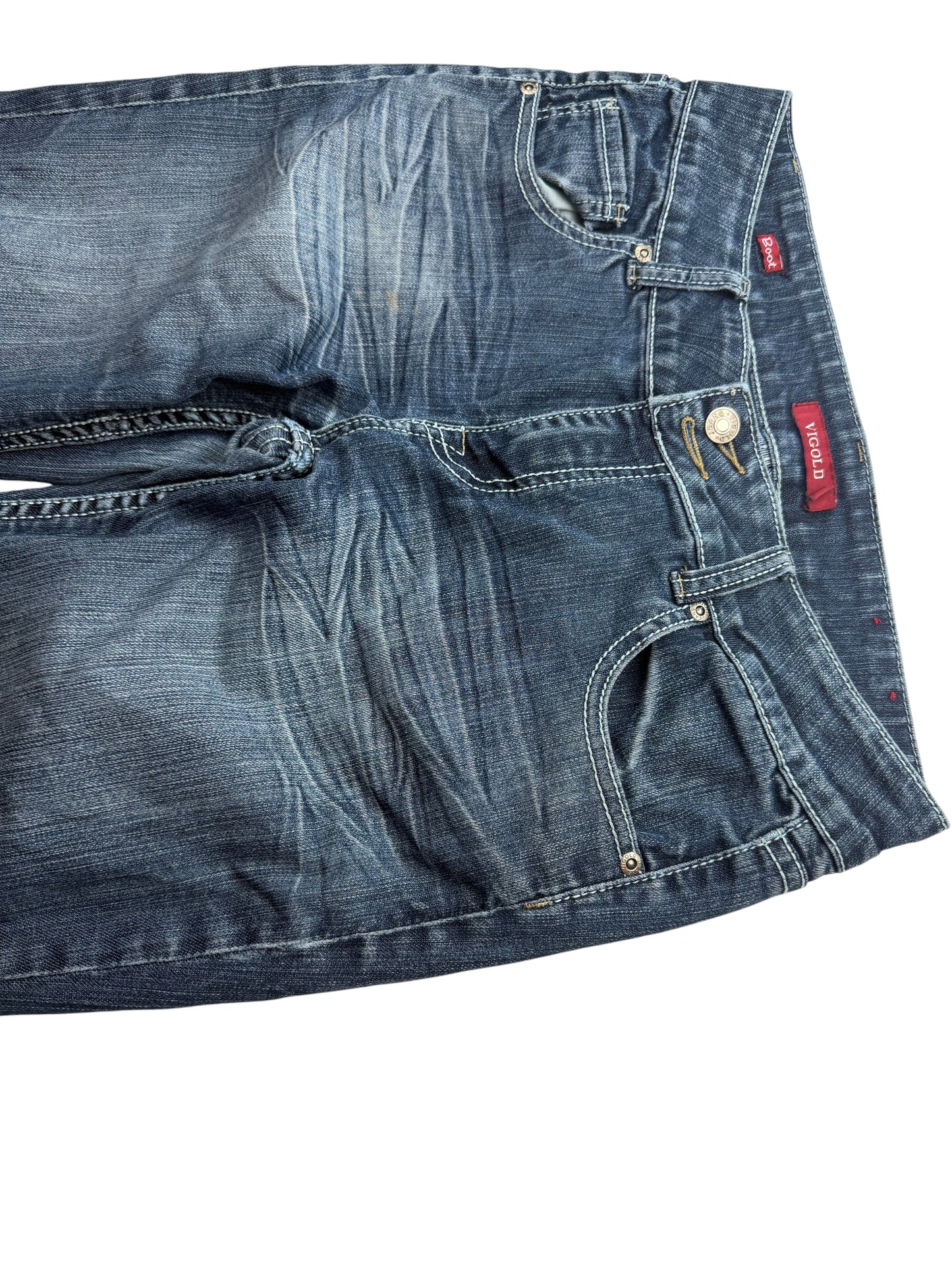 2000s Flared Bootcut Y2K Jeans (S)