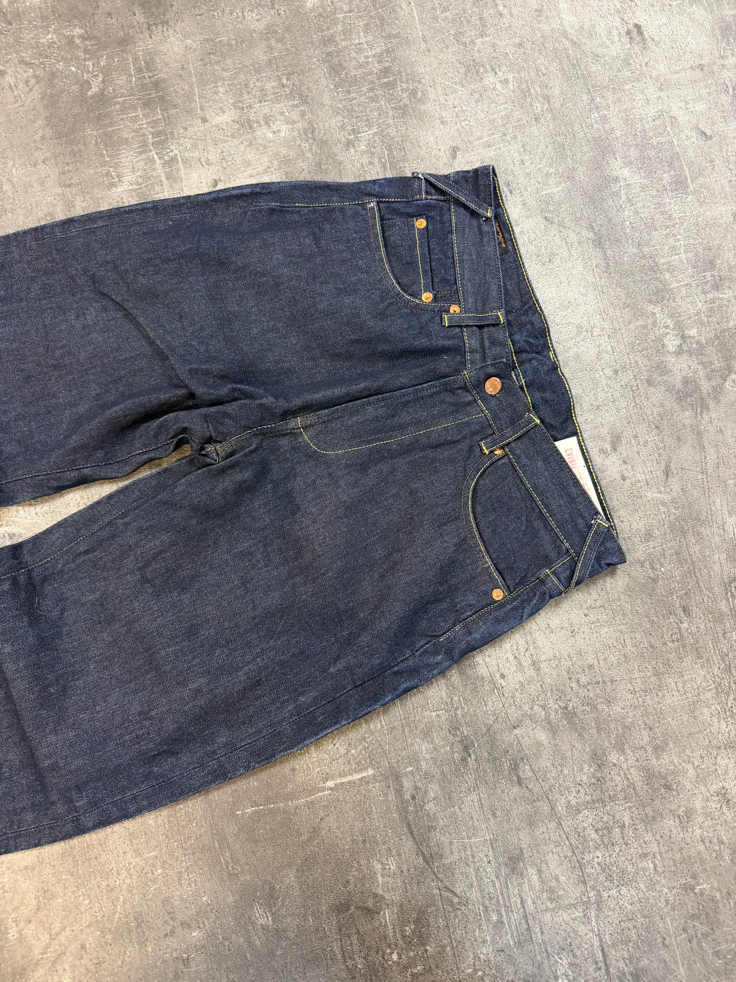 Reworked Evisu Straight Fit Jeans (M)