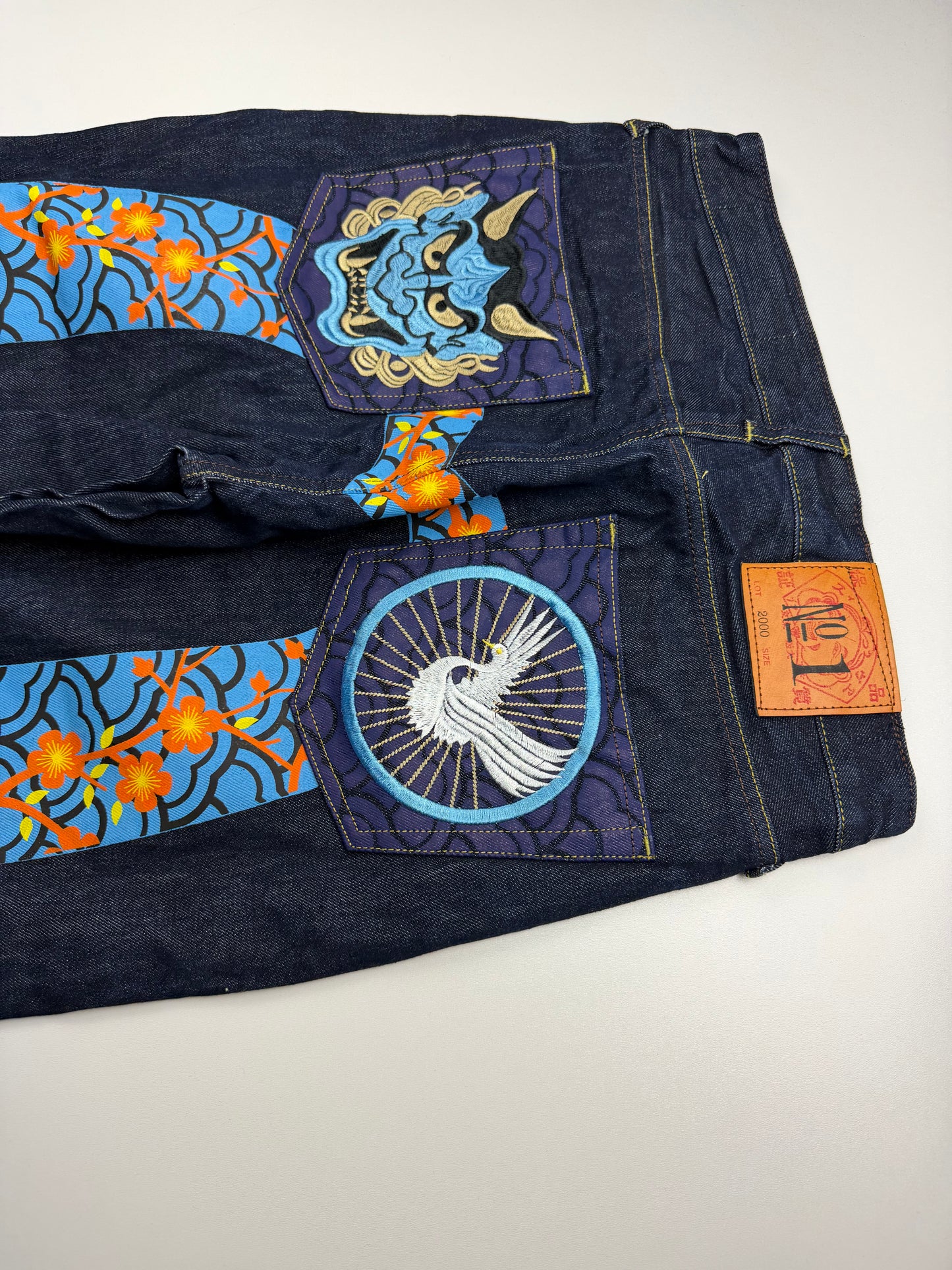 Evisu Straight Fit Jeans (S)