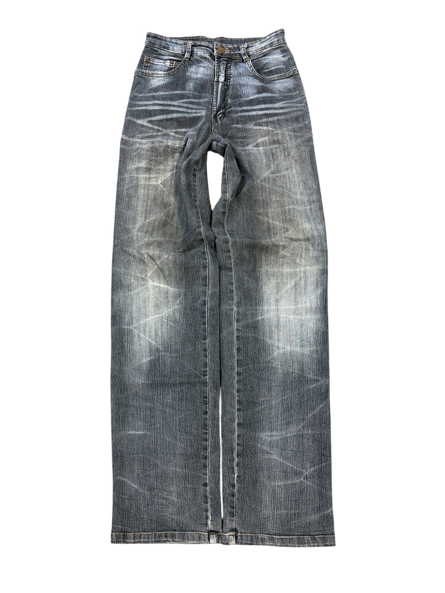 ULTRA WASHED PRINTED JAPANESE DENIM SLIM FIT(XS)