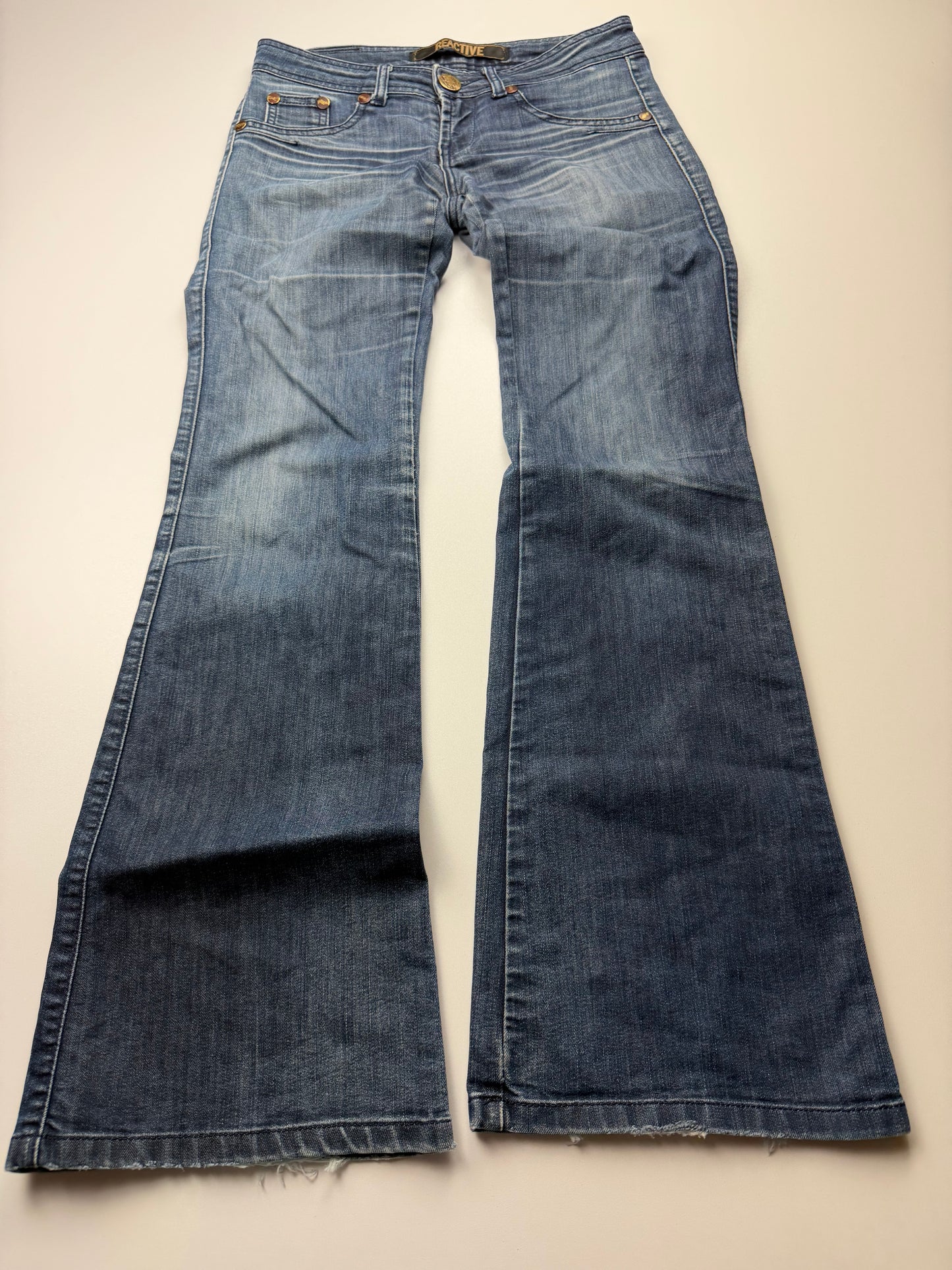 2000sFlared/Bootcut Y2k Jeans(S)