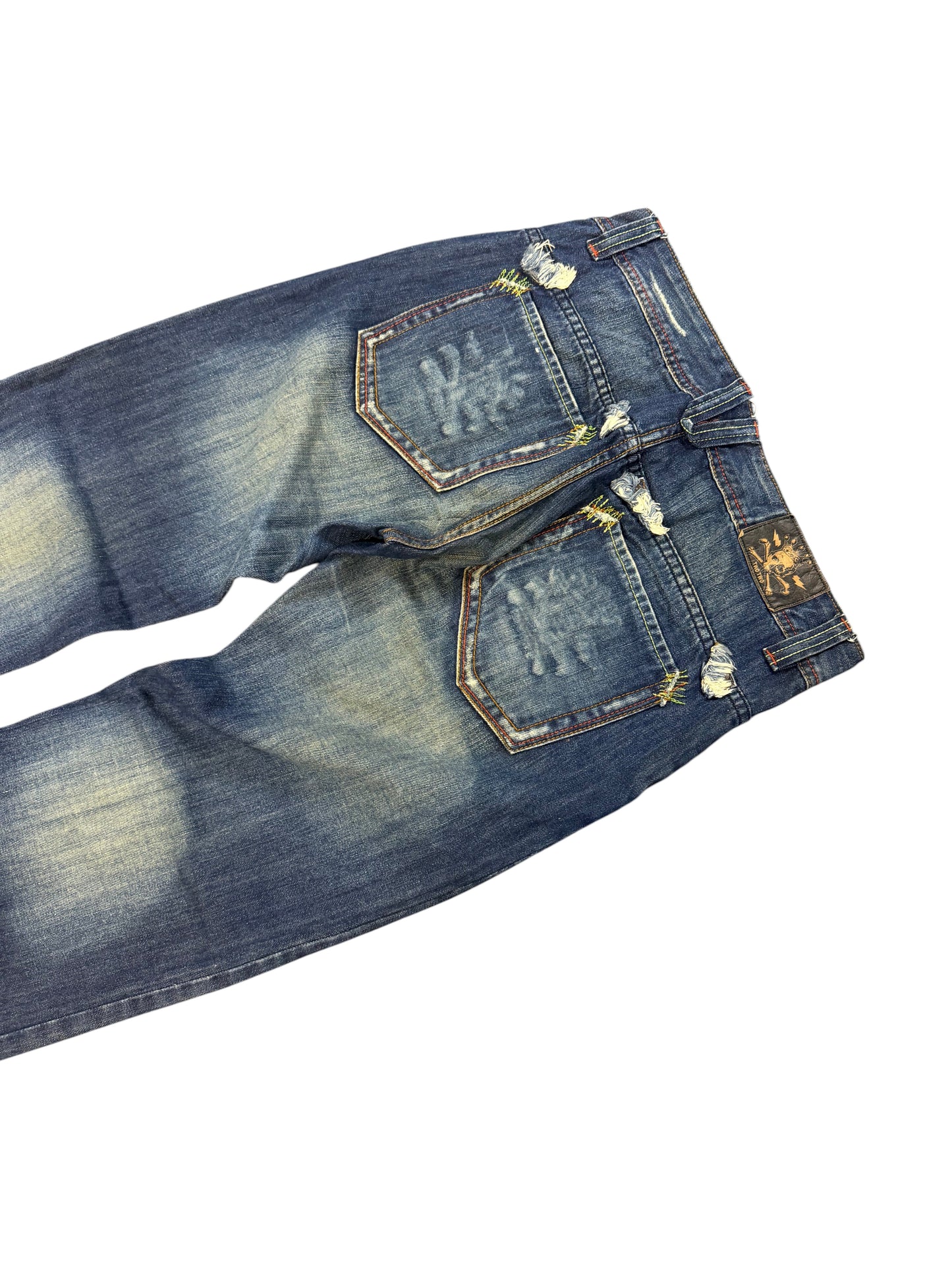 CRAZY WASHED JAPANESE DENIM(M)