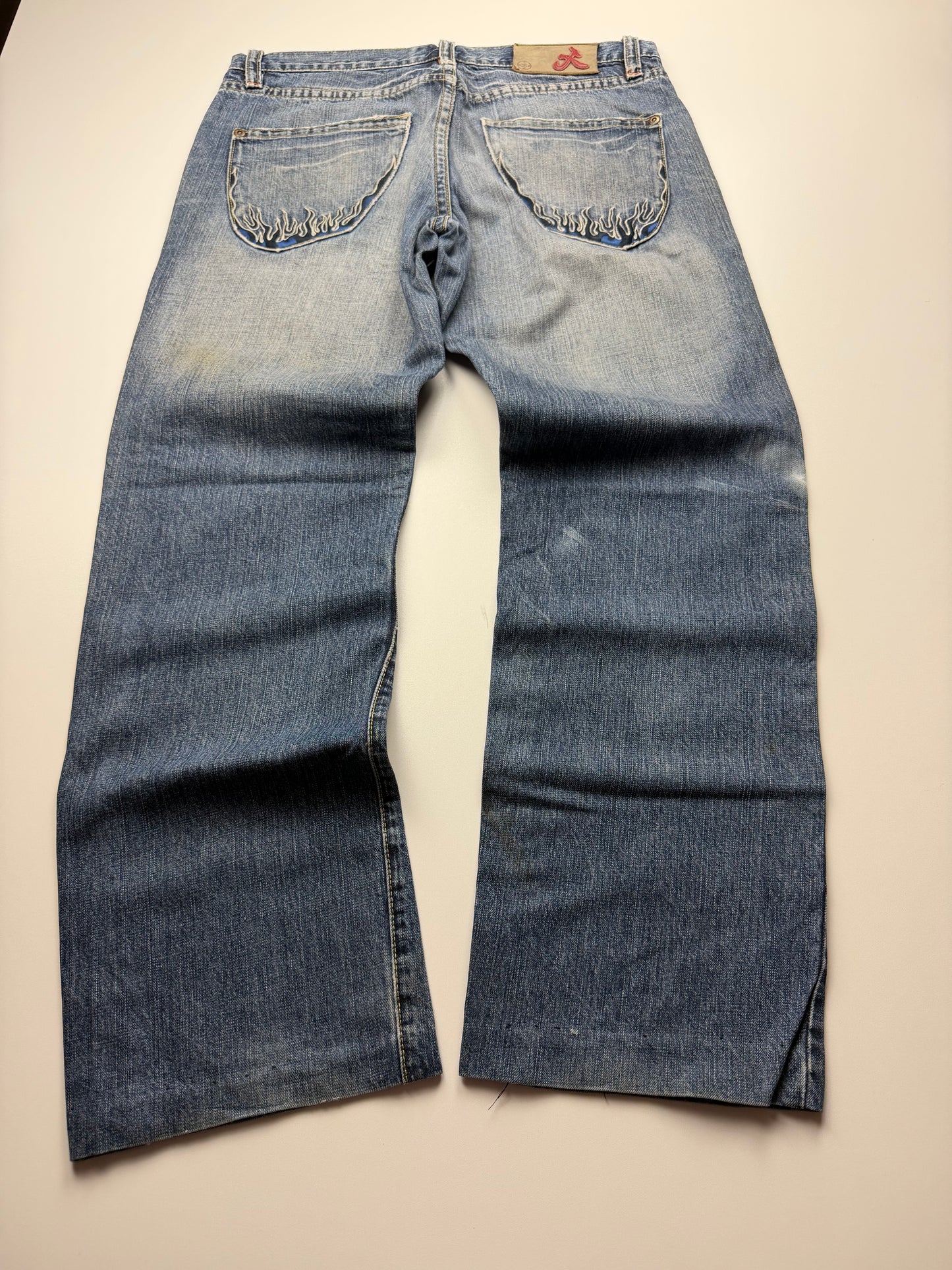 Japan Style Straight Fit Jeans (L)