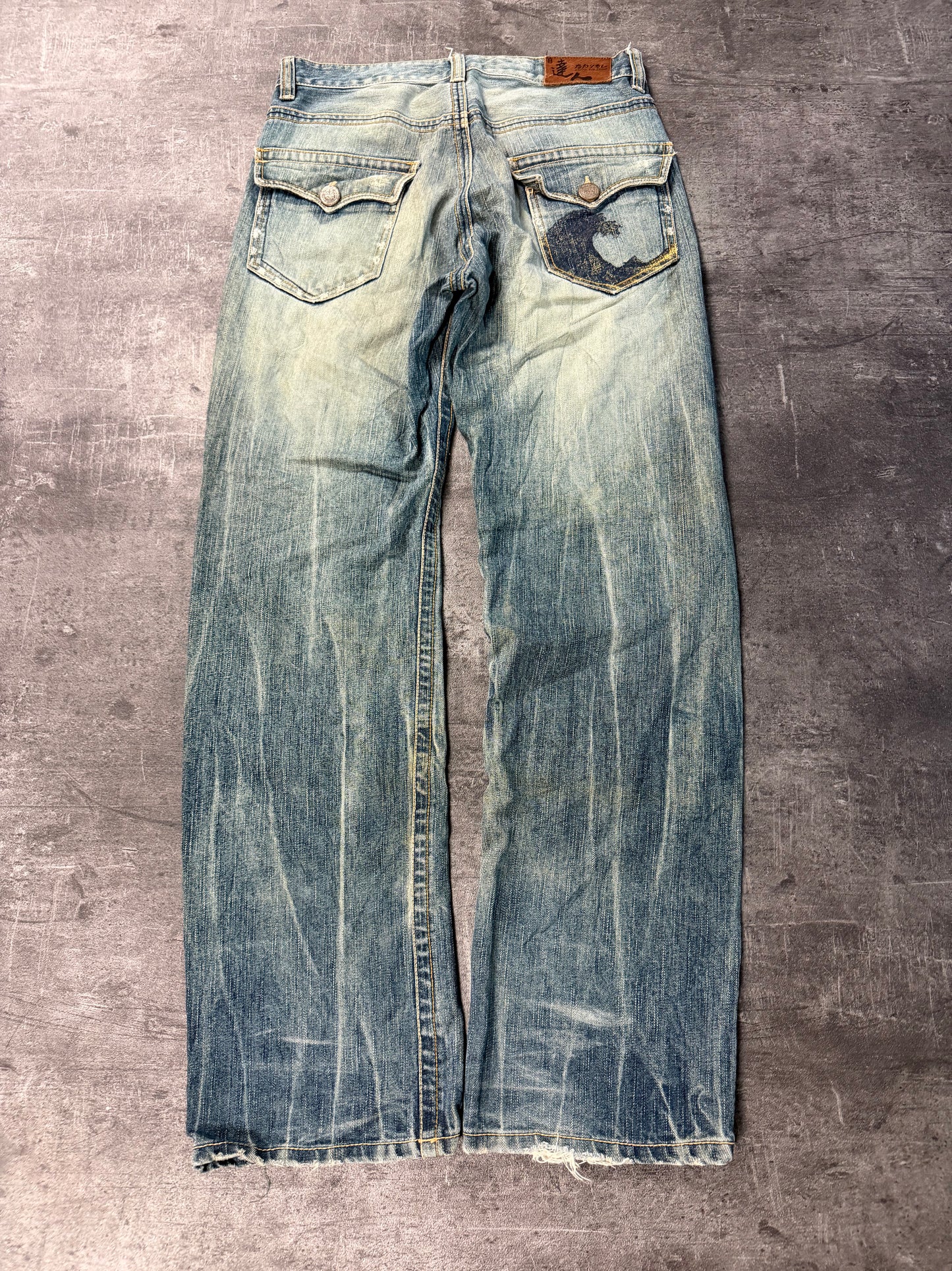 WASHED JAPANESE DENIM(M)