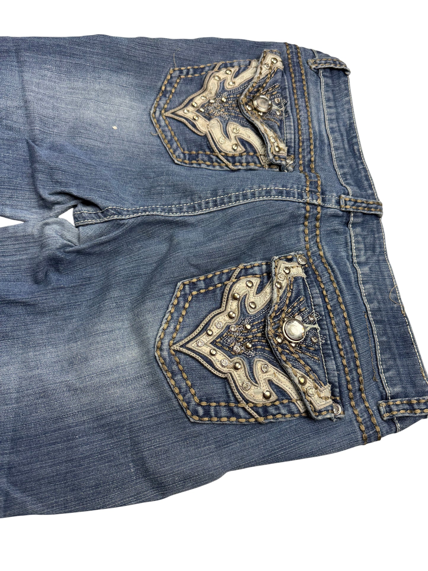 2000s Flared/Bootcut Y2K Jeans (M)