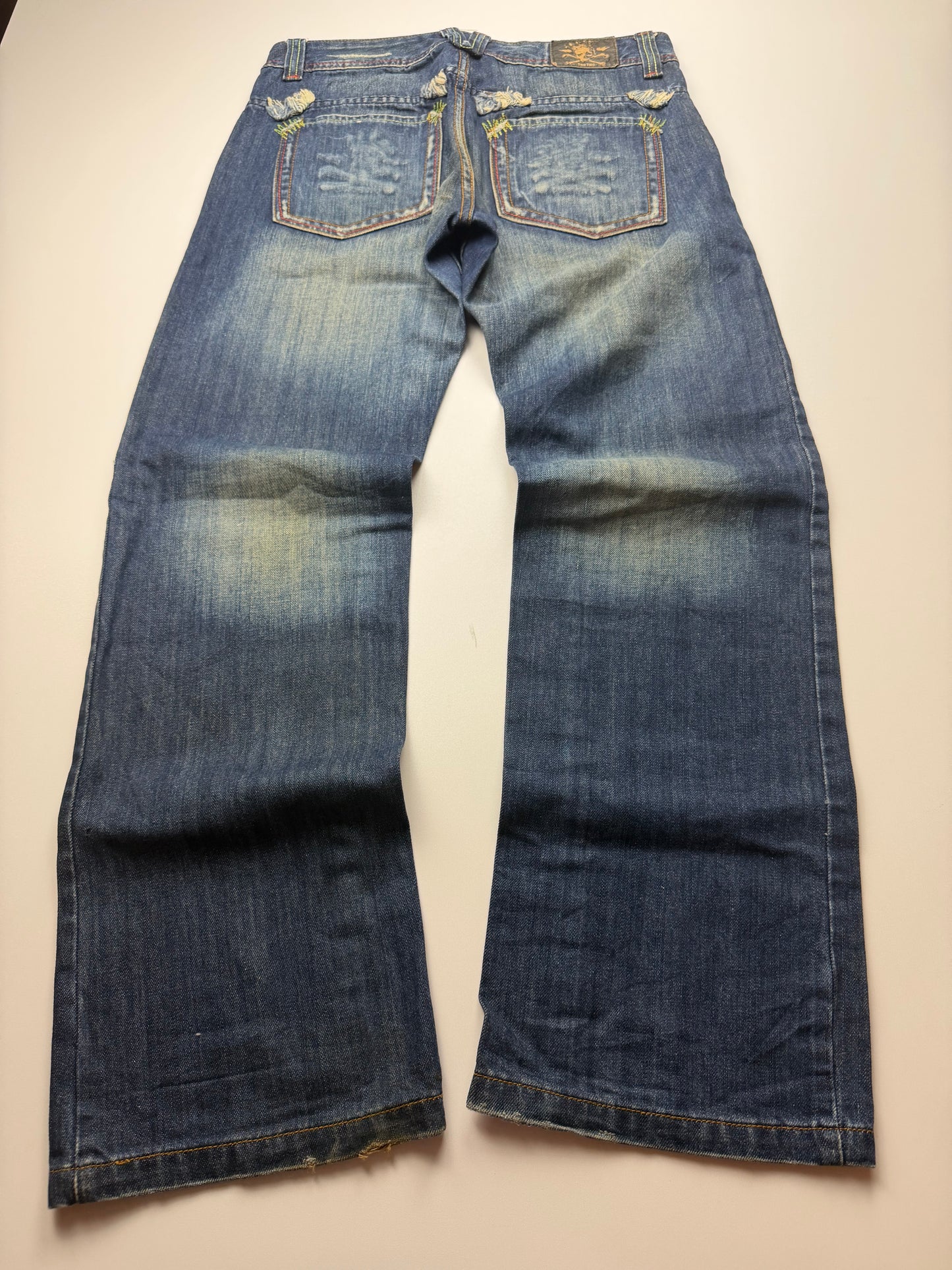 Japanese Style Straight Fit Jeans (M)