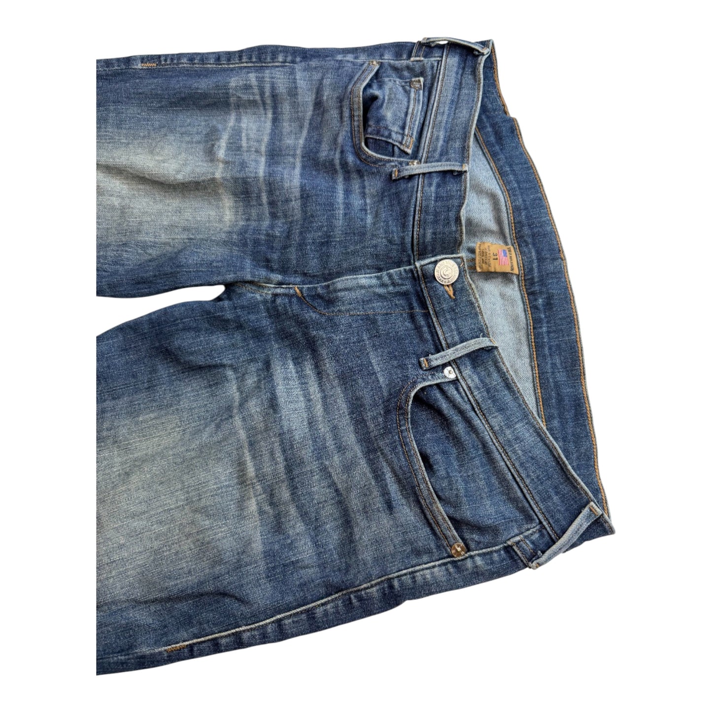True Religion Flared/Bootcut Low Rise Jeans (M)