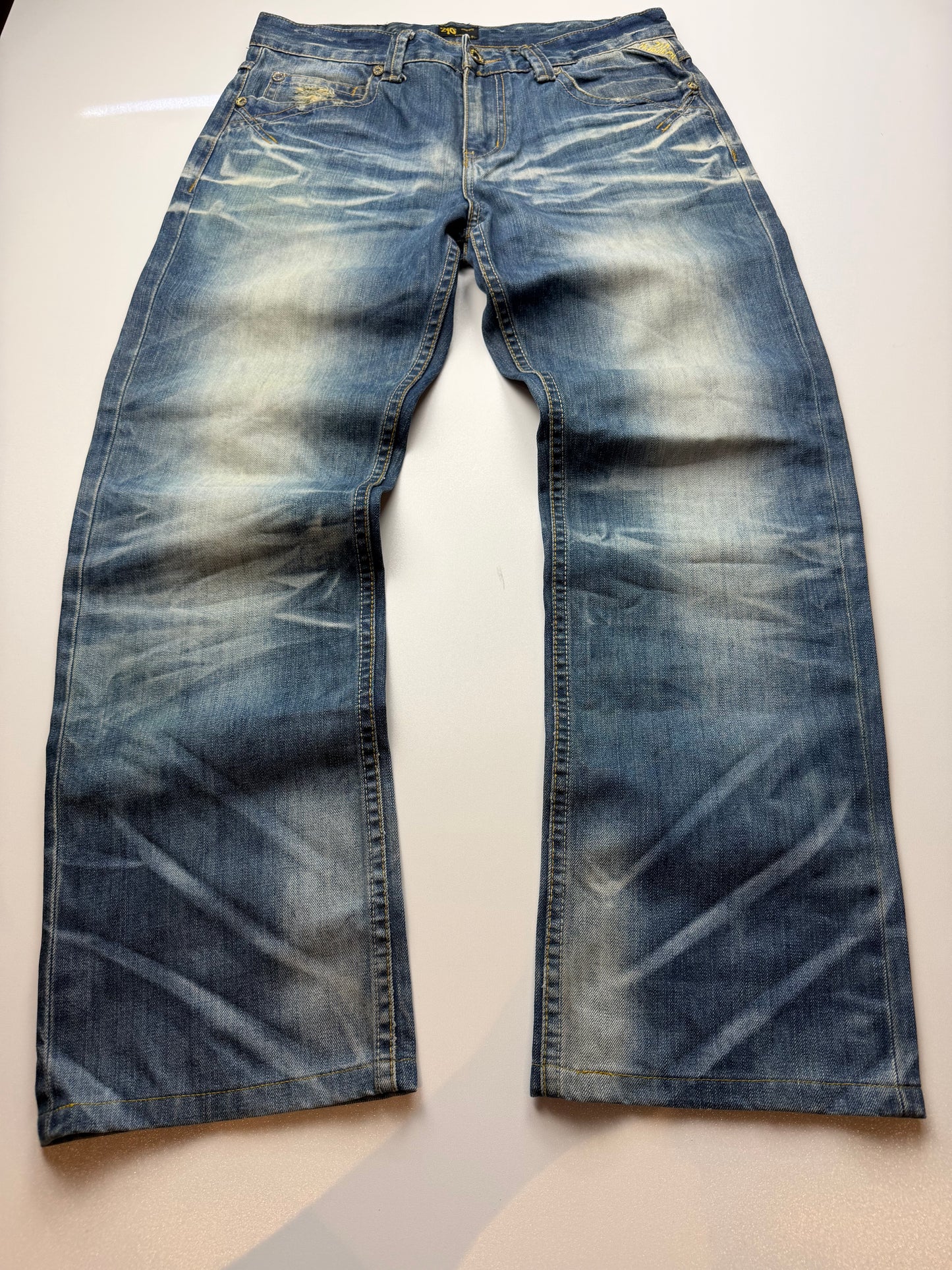 Japan Style Straight Fit Jeans (M)