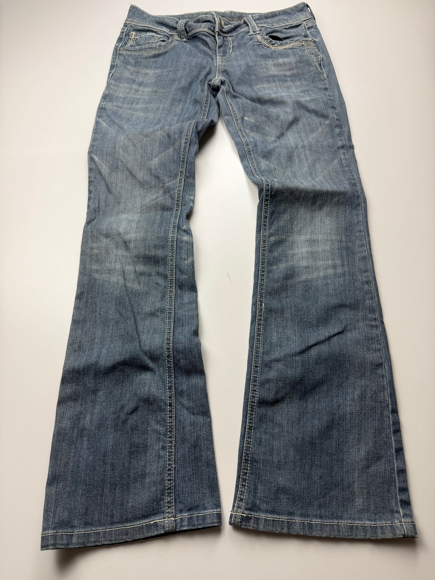 2000sFlared/Bootcut Y2k Jeans(S)
