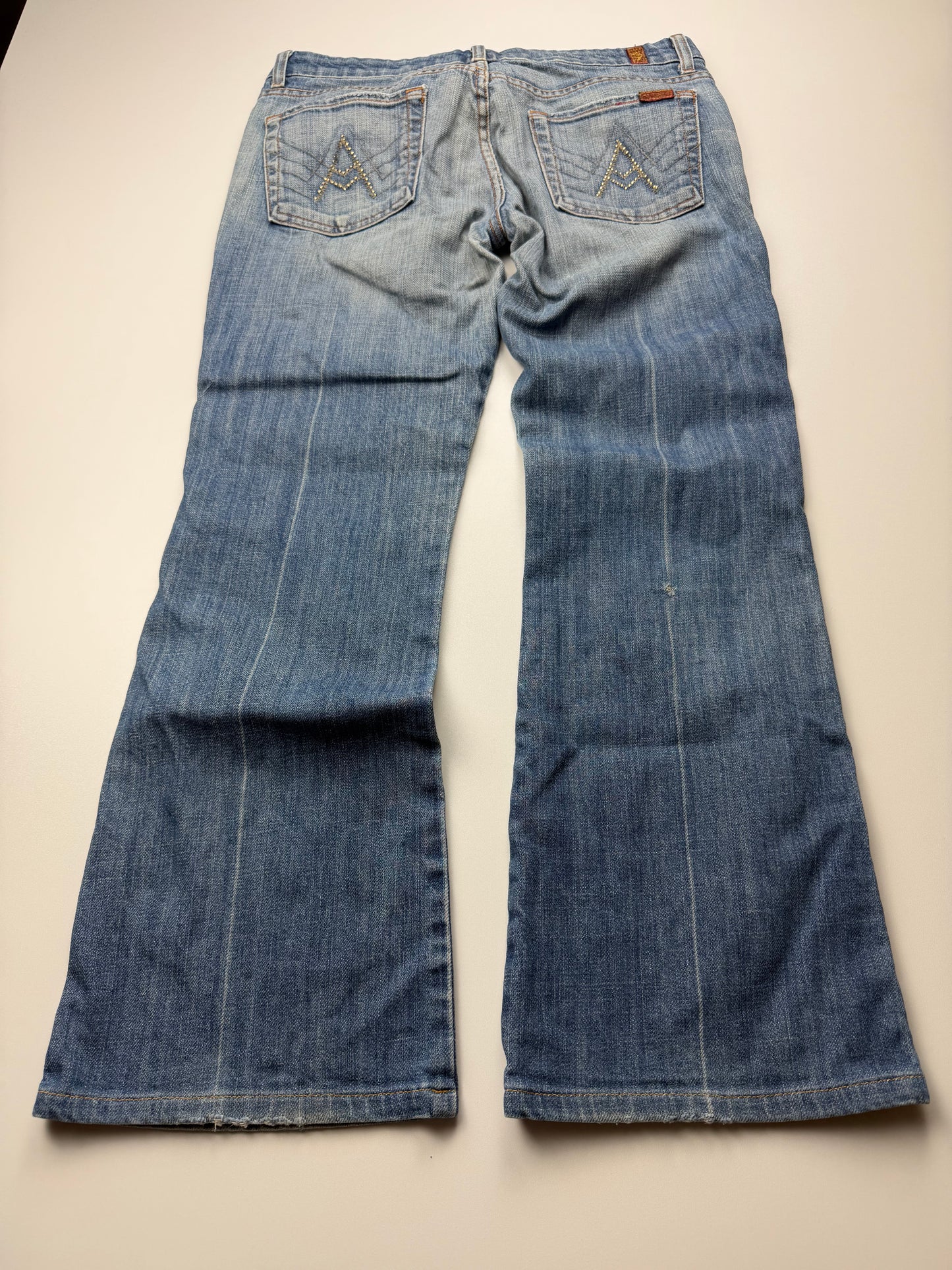 2000sFlared/Bootcut Y2k Jeans(S)