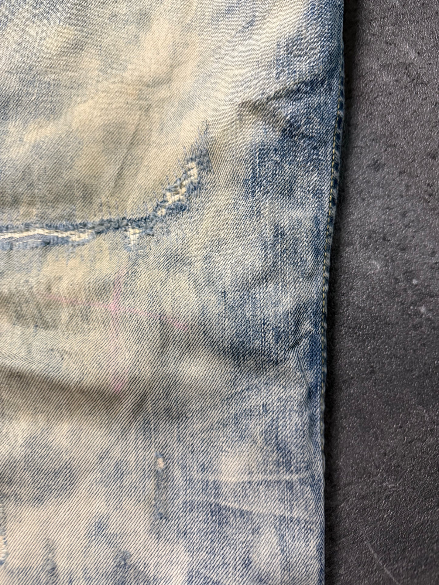 CRAZY WASHED JAPANESE DENIM(L)